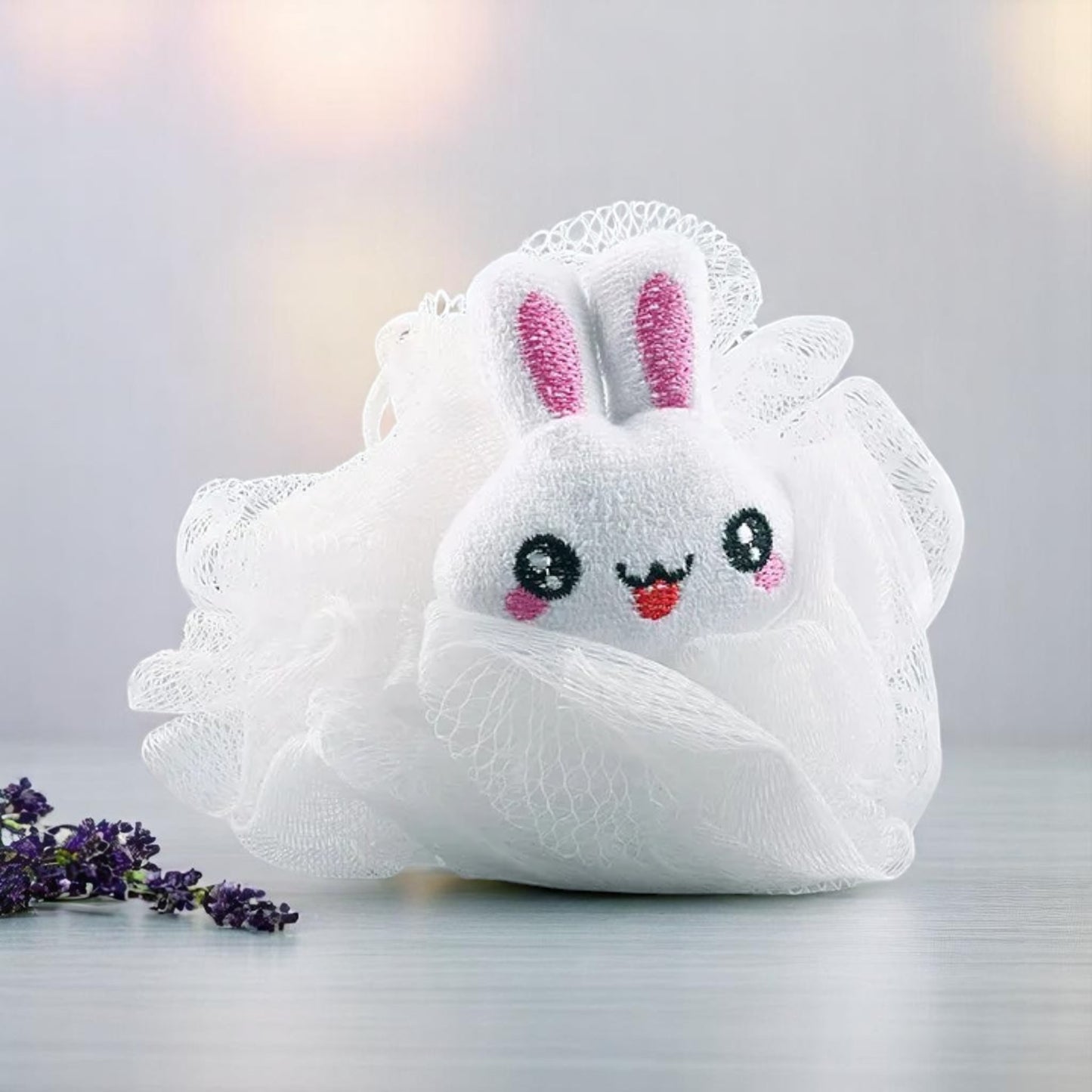 White Bunny Loofah