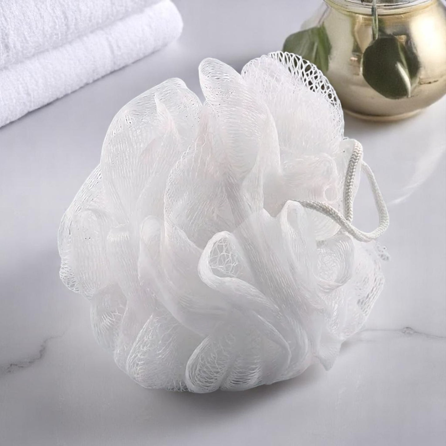 White Bunny Loofah