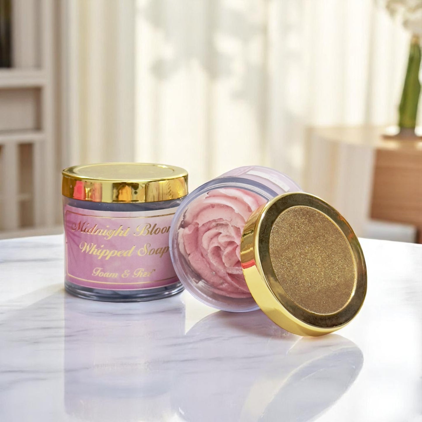 Midnight Bloom Whipped Soap