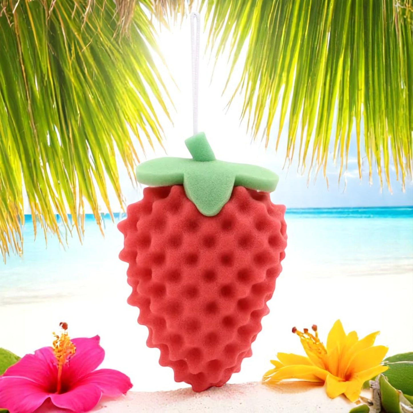 Strawberry Sponge Loofah