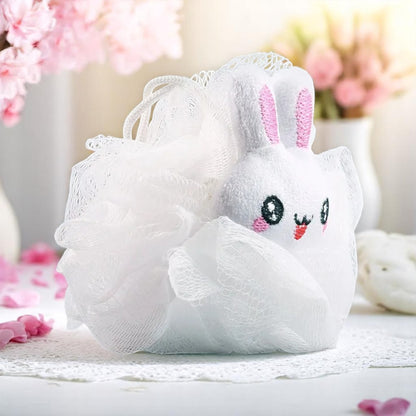 White Bunny Loofah