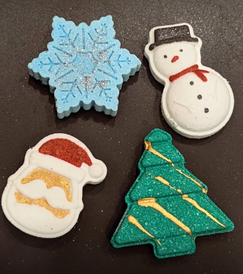 Christmas Bath Bombs