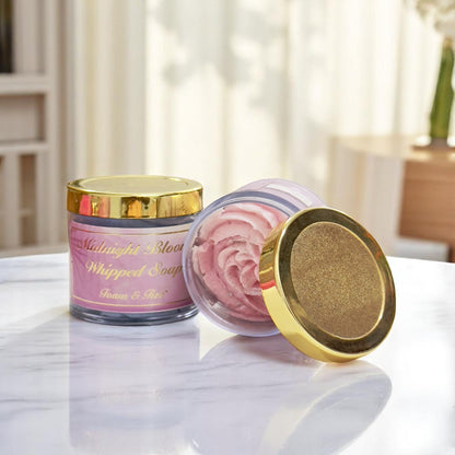 Midnight Bloom Whipped Soap