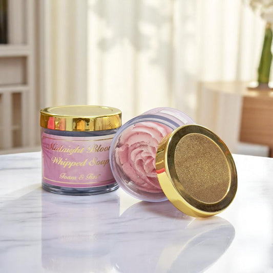 Midnight Bloom Whipped Soap