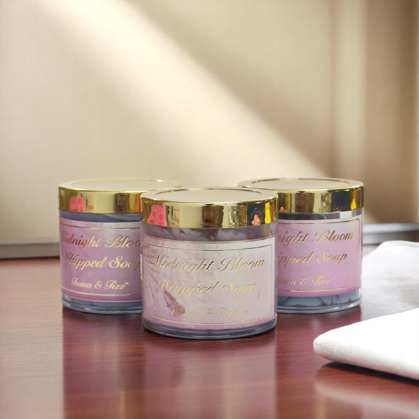 Midnight Bloom Whipped Soap