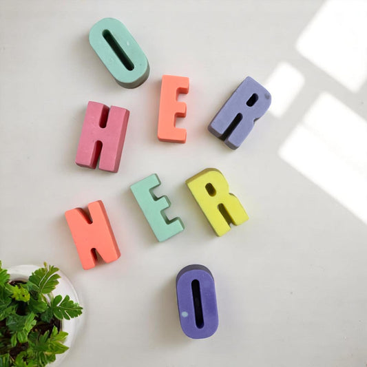 Alphabet Soaps