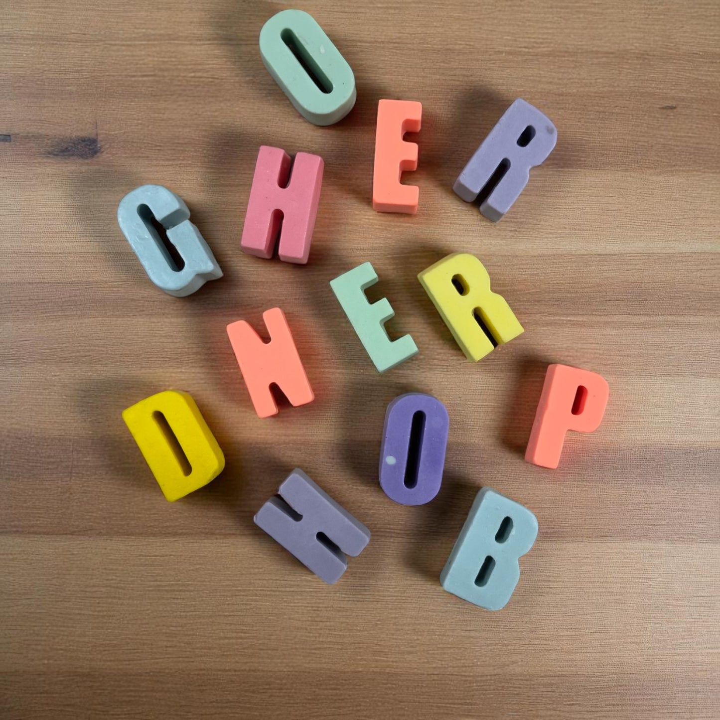 Alphabet Soaps