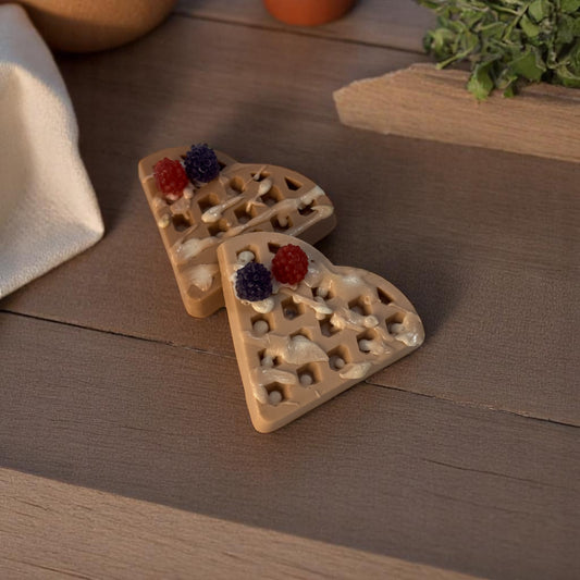 Whipped Berry Waffle Soap Bar