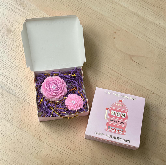 Mother’s Day Floral Candle Hamper Box