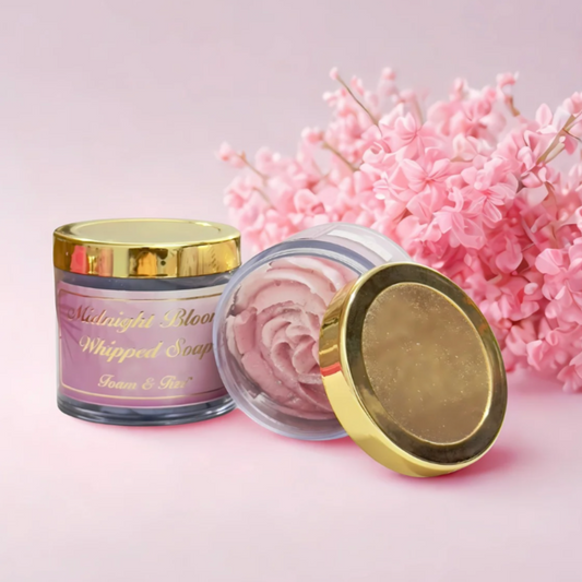 Midnight Bloom Whipped Soap