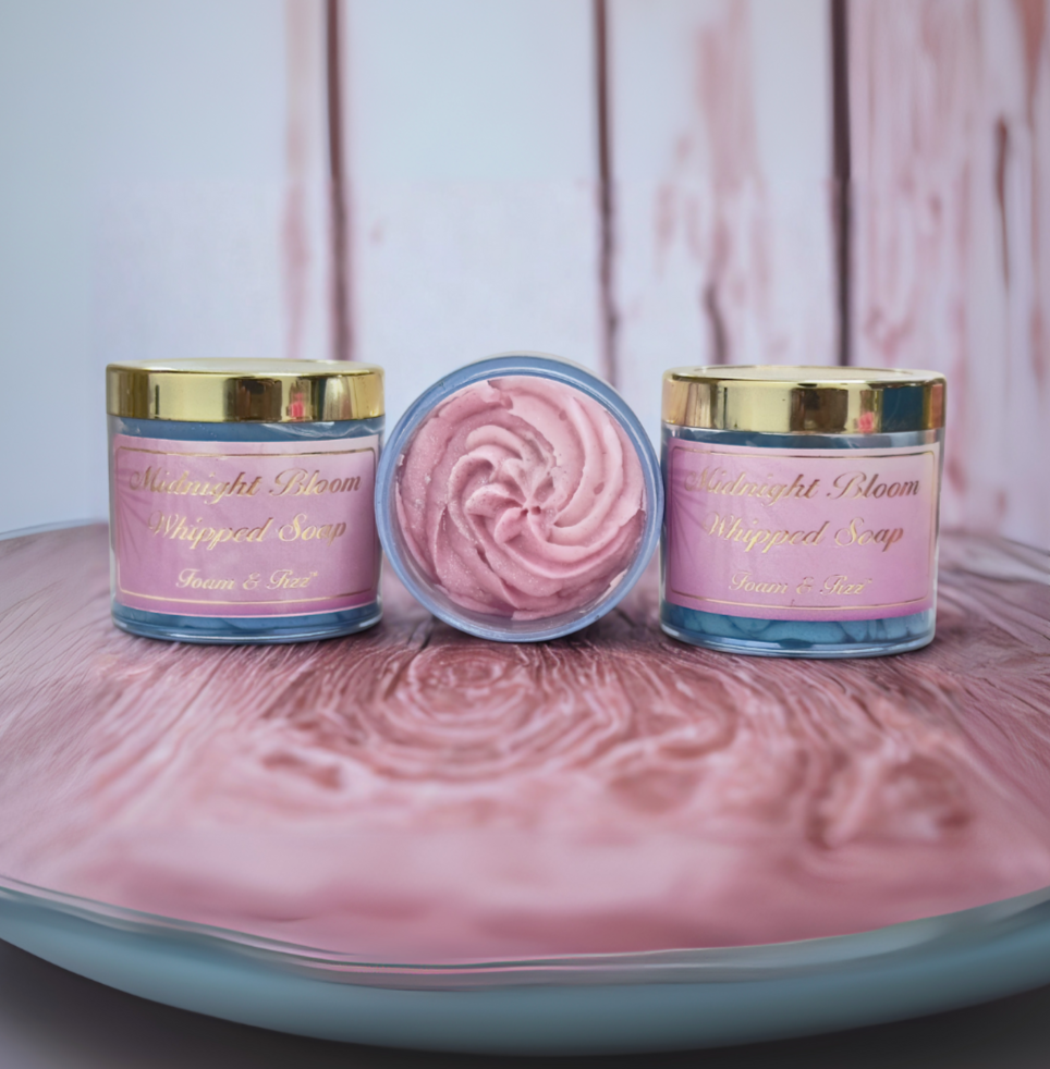 Midnight Bloom Whipped Soap