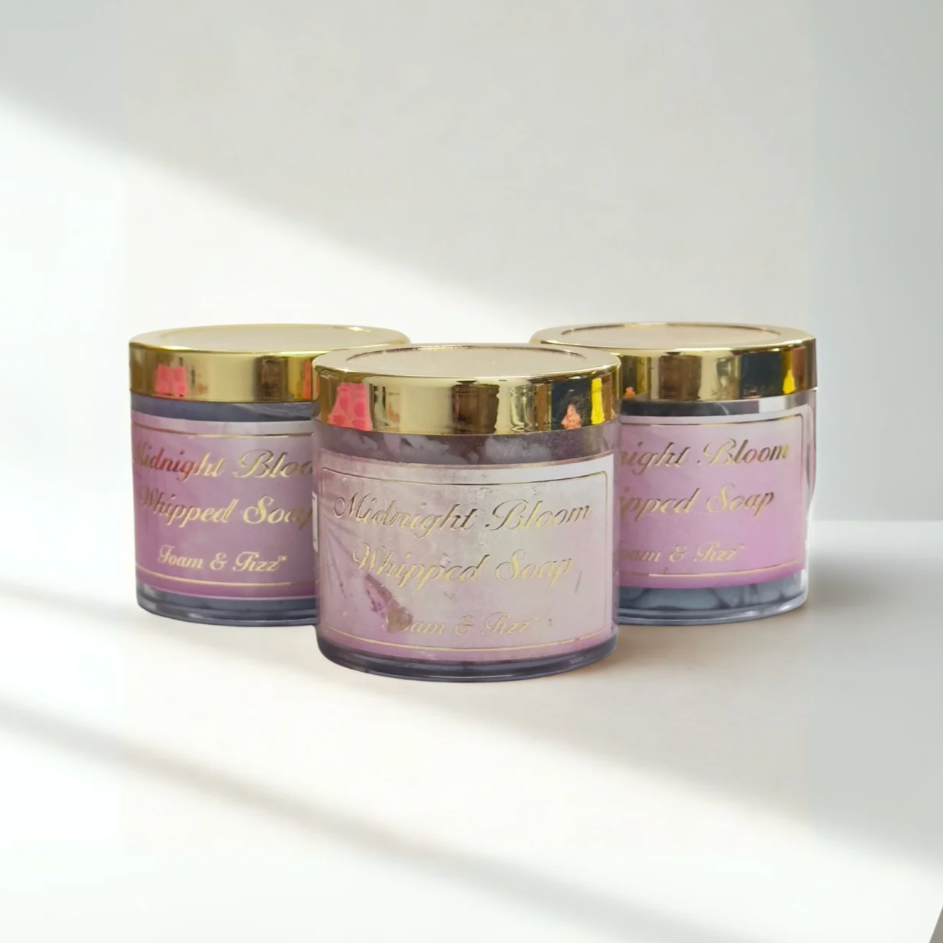 Midnight Bloom Whipped Soap
