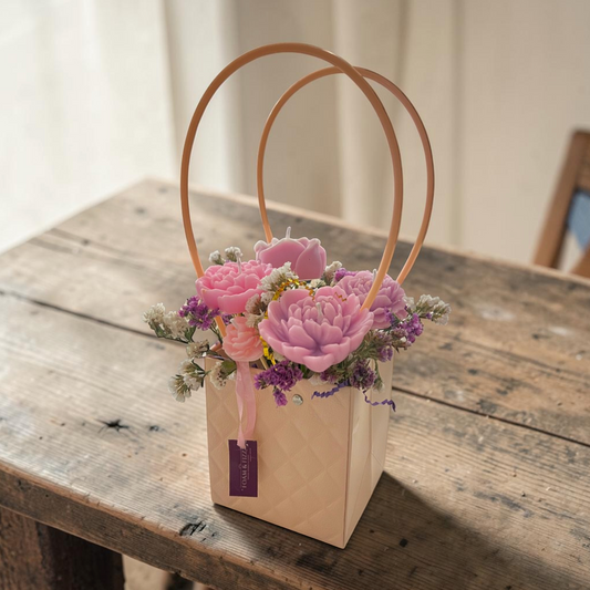 Blush Petal Candle Bouquet