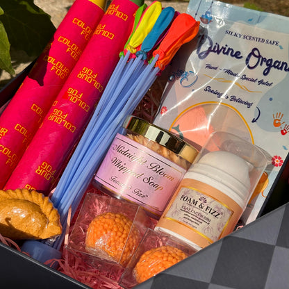 Holi Glow Celebration Gift Box